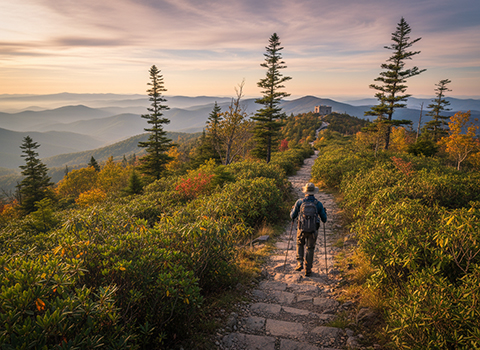 Brasstown Bald Summit Trail